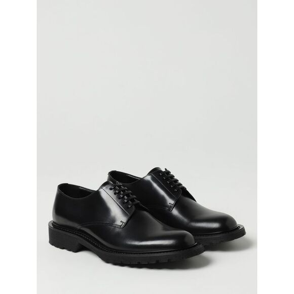 Saint Laurent Brogue Shoes Men Black - Picture 2 of 4